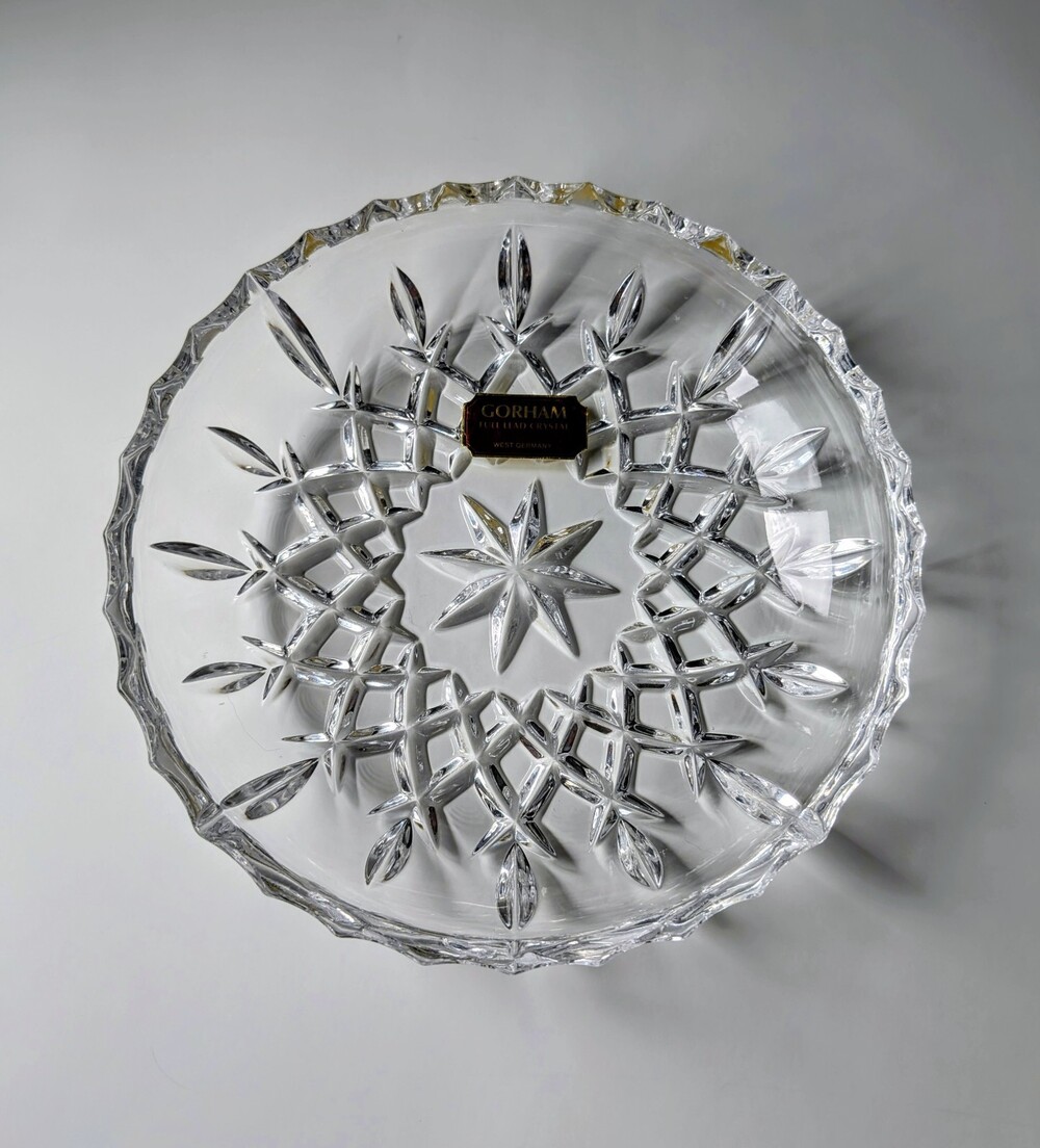 Gorham Althea 4.5" Lead Crystal Bowl